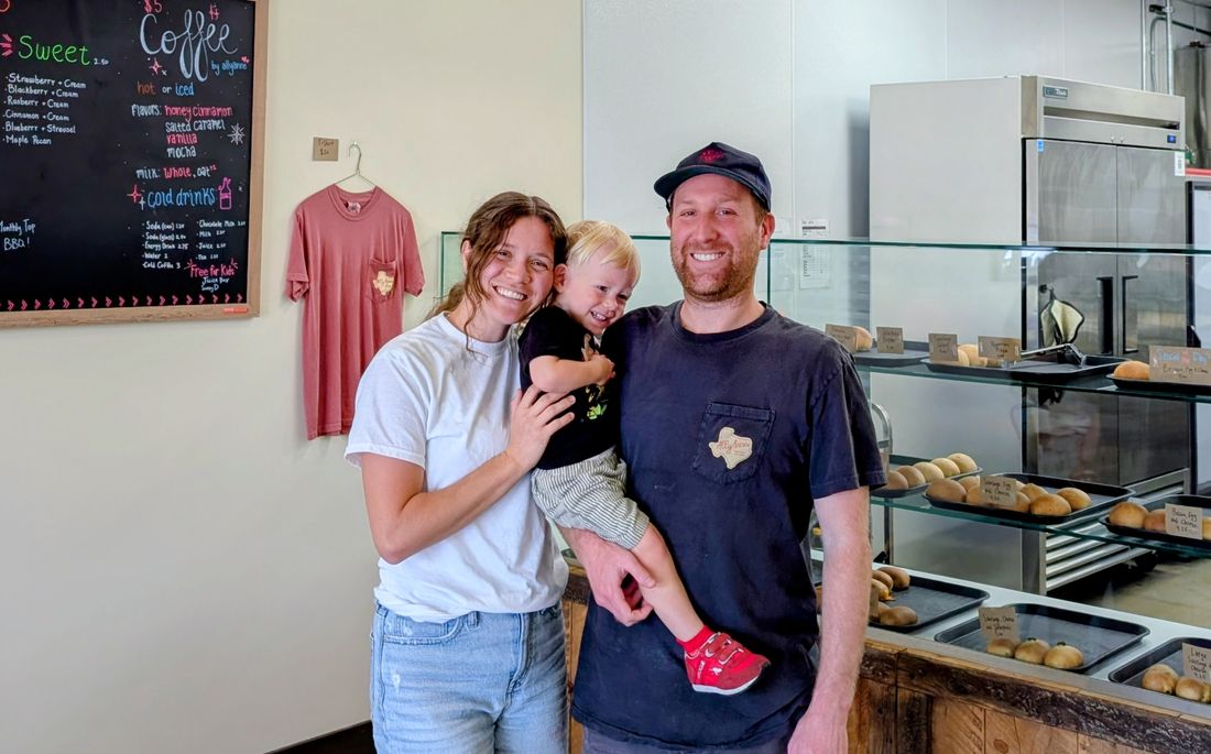 The family behind AllyAnne's Kolache Kitchen in Magnolia, Texas